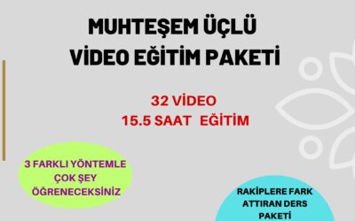 MUHTEŞEM ÜÇLÜ(NET ARTIRMA) PAKETİ