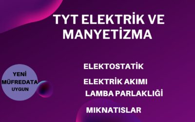 TYT ELEKTRİK VE MANYETİZMA